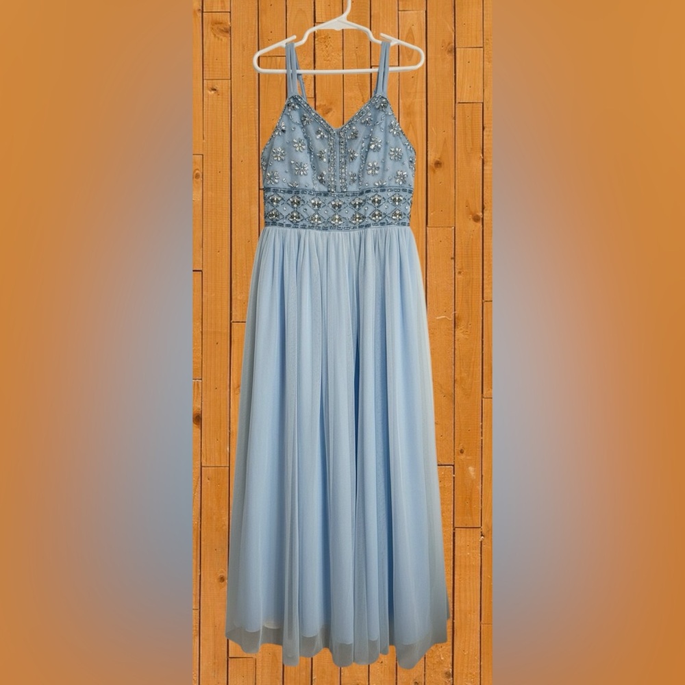 Speechless Sky Blue Kids Formal Dress